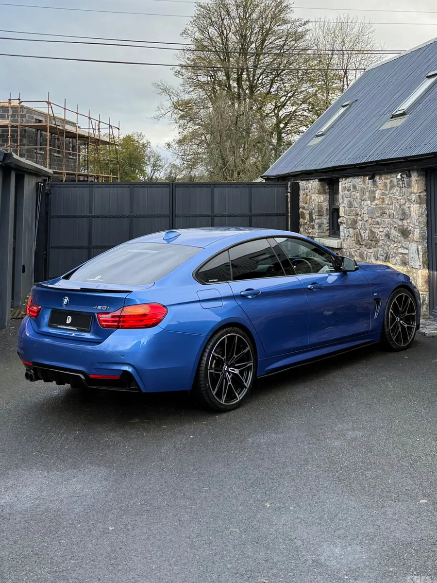 BMW 4-Series Saloon, Petrol, 2017, Blue