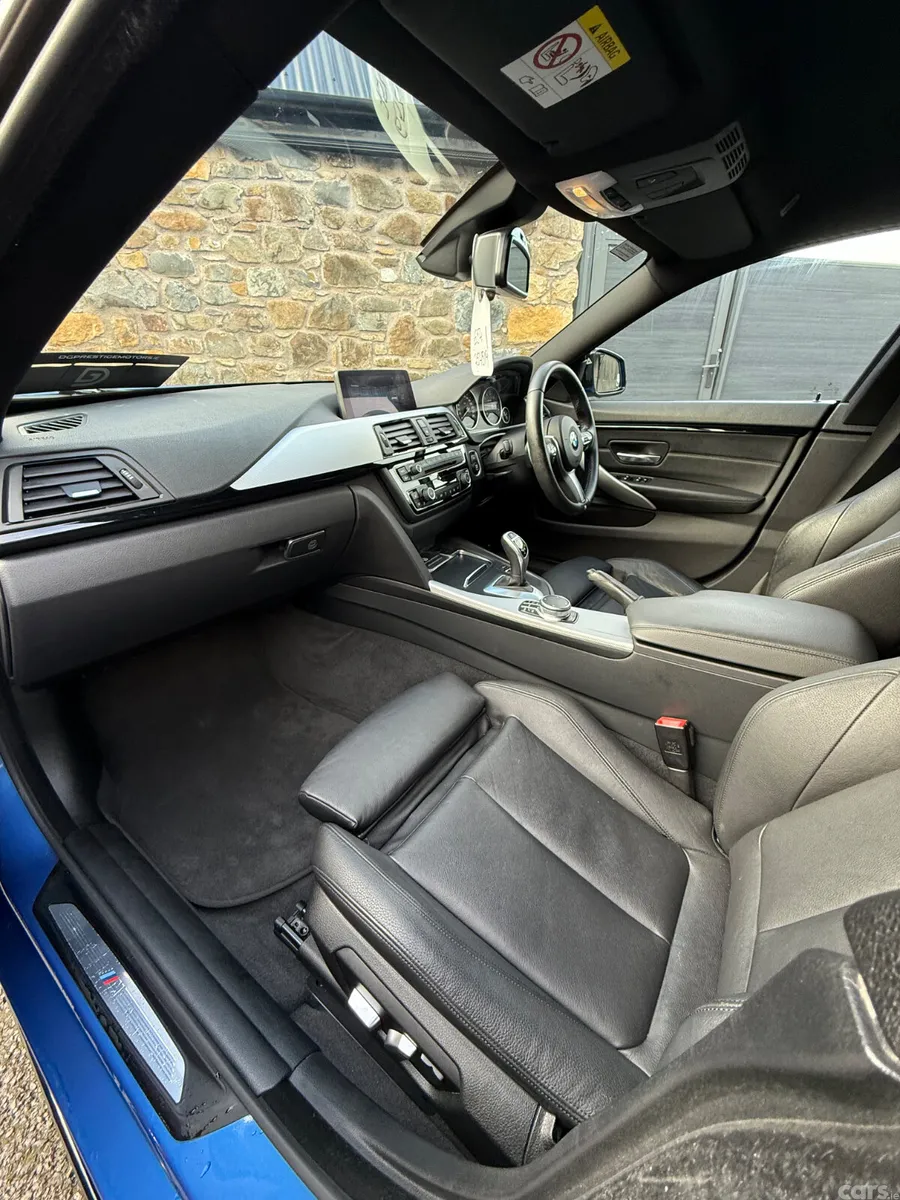 BMW 4-Series Saloon, Petrol, 2017, Blue