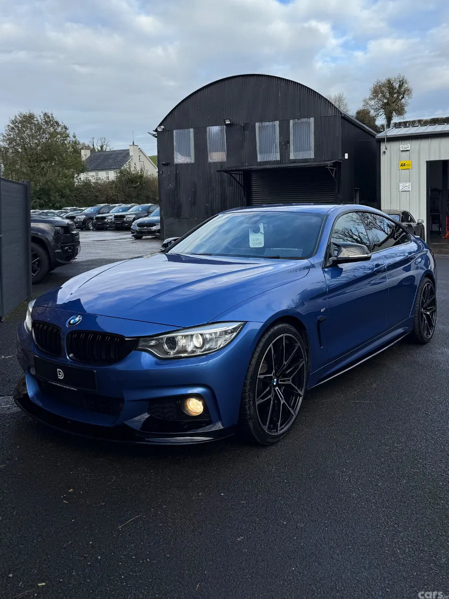 BMW 4-Series Saloon, Petrol, 2017, Blue