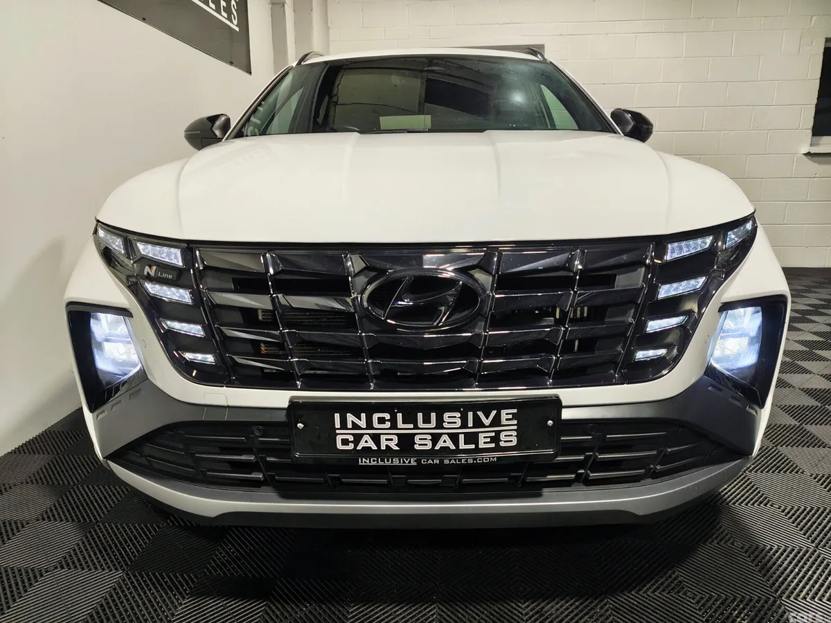 Hyundai Tucson SUV, Petrol Hybrid, 2023, White