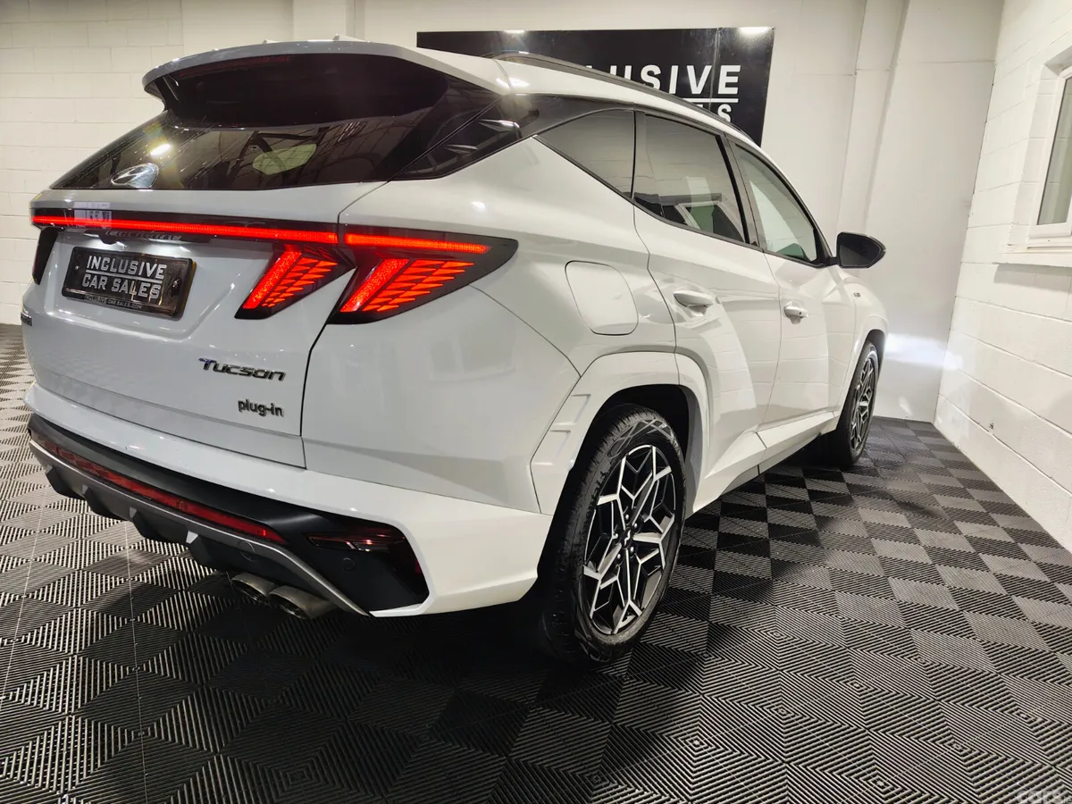 Hyundai Tucson SUV, Petrol Hybrid, 2023, White