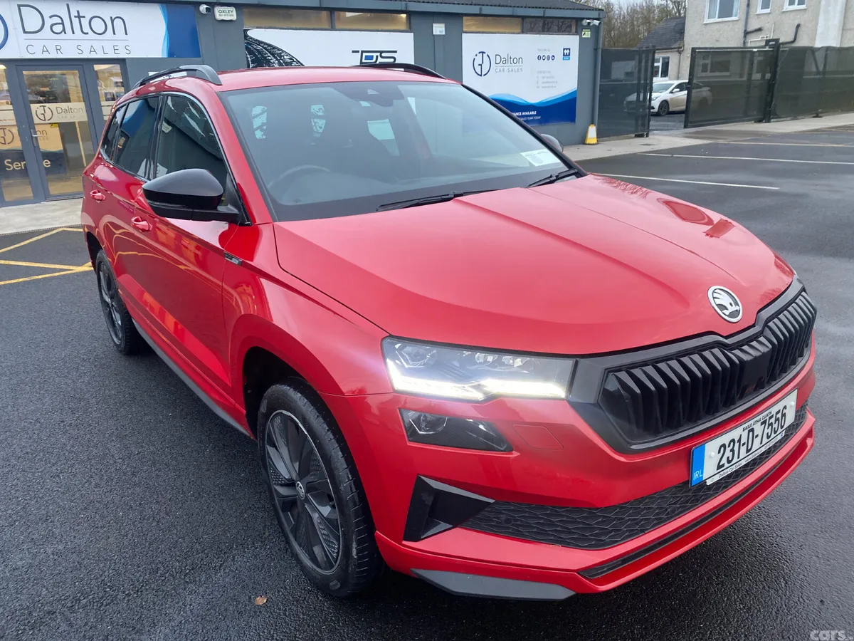 Skoda Karoq SUV, Diesel, 2023, Red