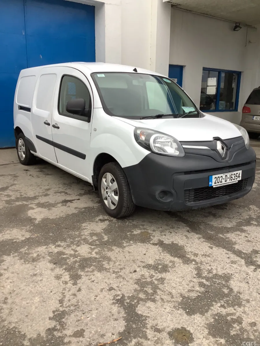 Renault Kangoo MPV, Electric, 2020, White