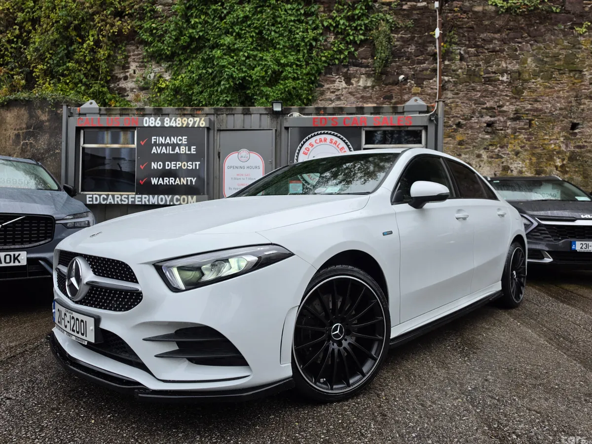 Mercedes-Benz A-Class Saloon, Petrol Plug-in Hybrid, 2021, White