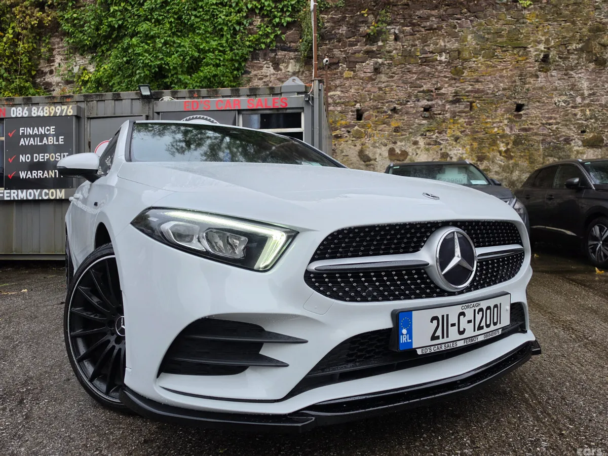 Mercedes-Benz A-Class Saloon, Petrol Plug-in Hybrid, 2021, White