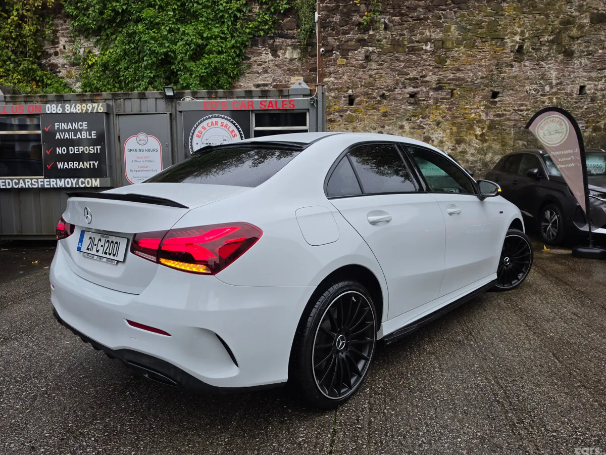 Mercedes-Benz A-Class Saloon, Petrol Plug-in Hybrid, 2021, White