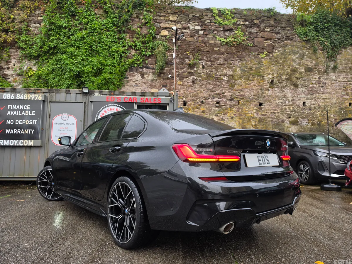 BMW 3-Series Saloon, Petrol Hybrid, 2020, Black