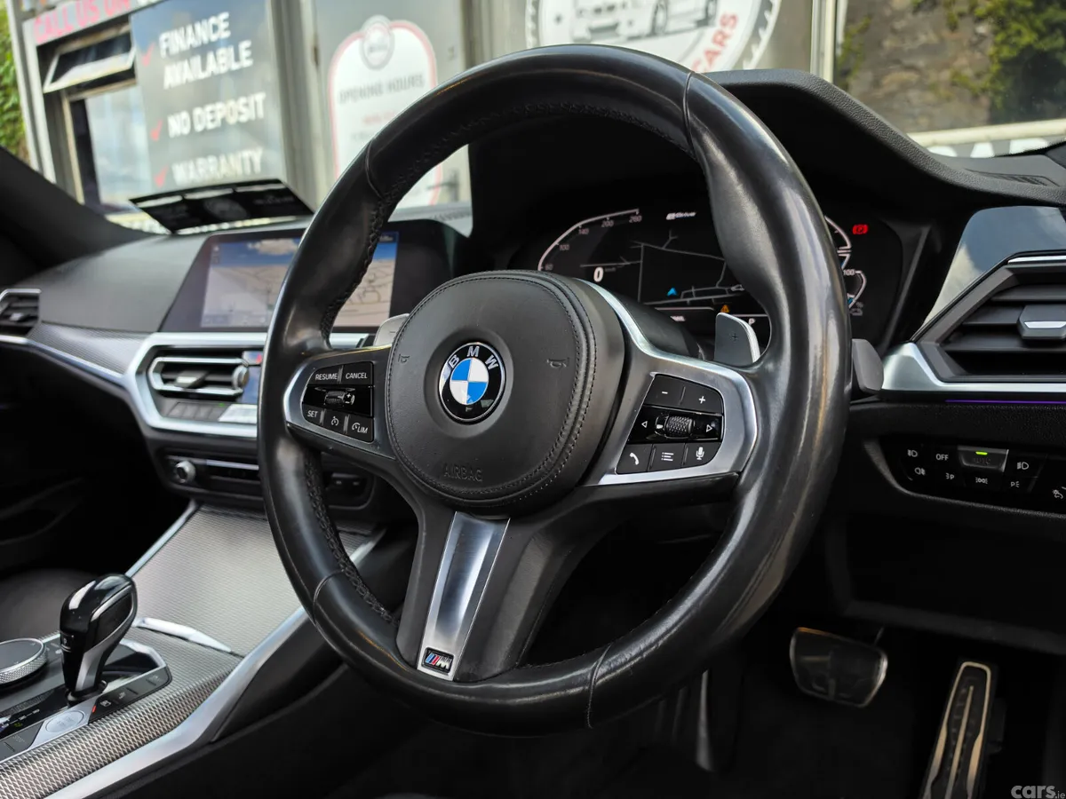 BMW 3-Series Saloon, Petrol Hybrid, 2020, Black