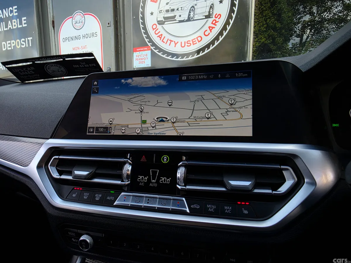 BMW 3-Series Saloon, Petrol Hybrid, 2020, Black
