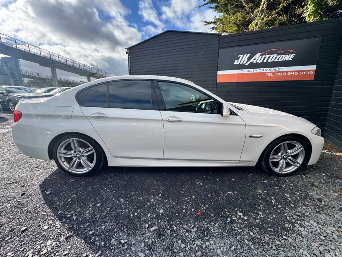 BMW 5-Series Saloon, Diesel, 2013, White