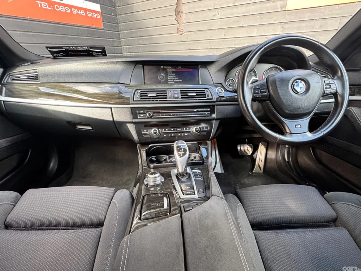 BMW 5-Series Saloon, Diesel, 2013, White