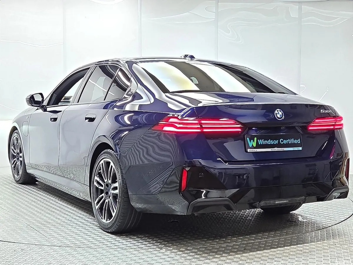 BMW 5-Series Saloon, Petrol Plug-in Hybrid, 2025, Blue