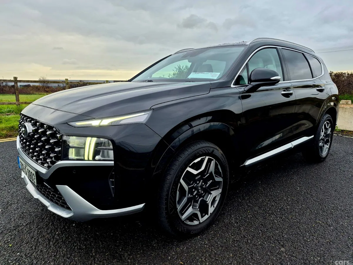Hyundai Santa Fe SUV, Petrol Plug-in Hybrid, 2023, Black