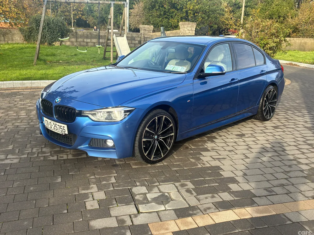 BMW 3-Series Saloon, Diesel, 2017, Blue