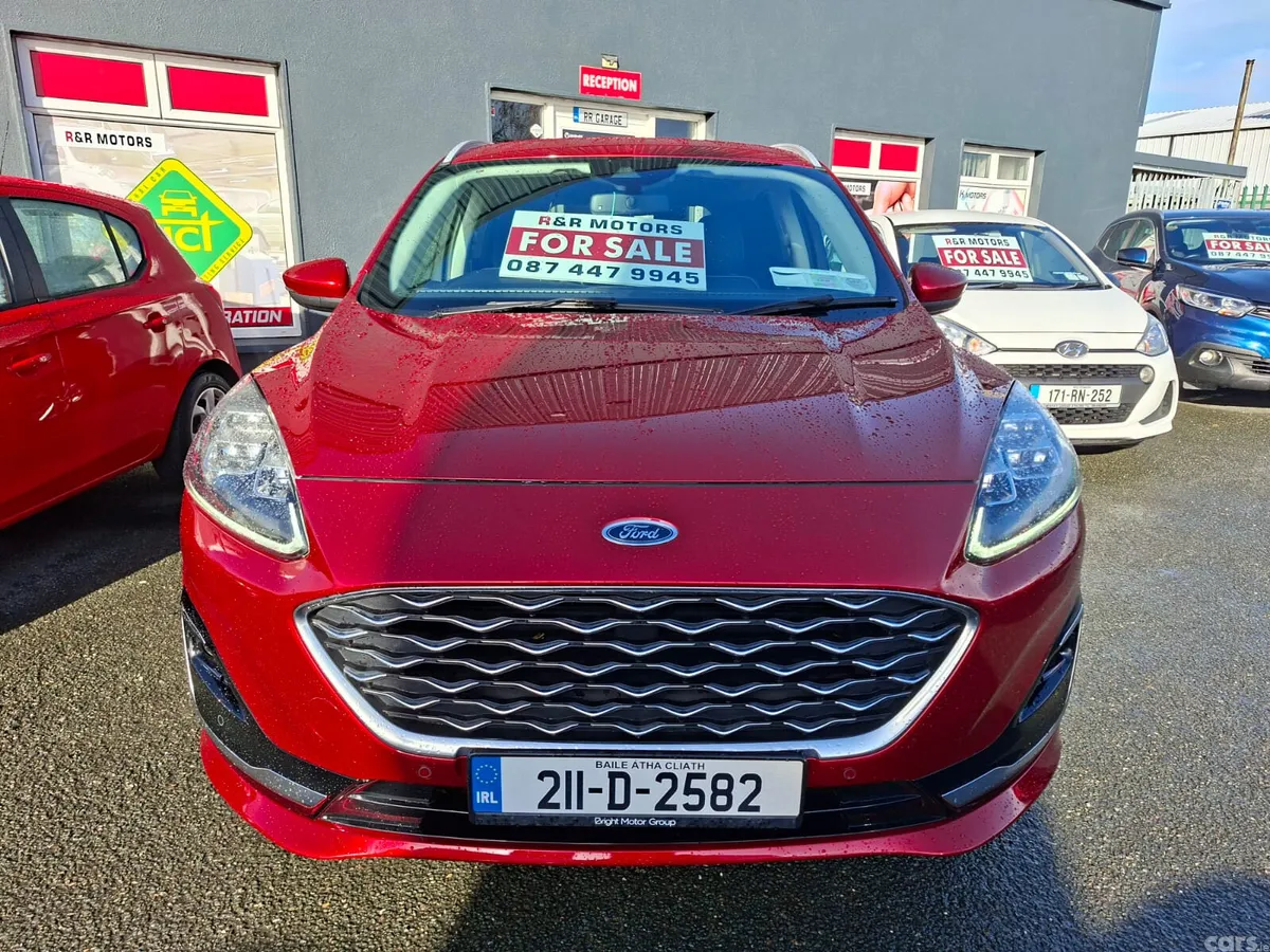 Ford Kuga SUV, Diesel Hybrid, 2021, Red
