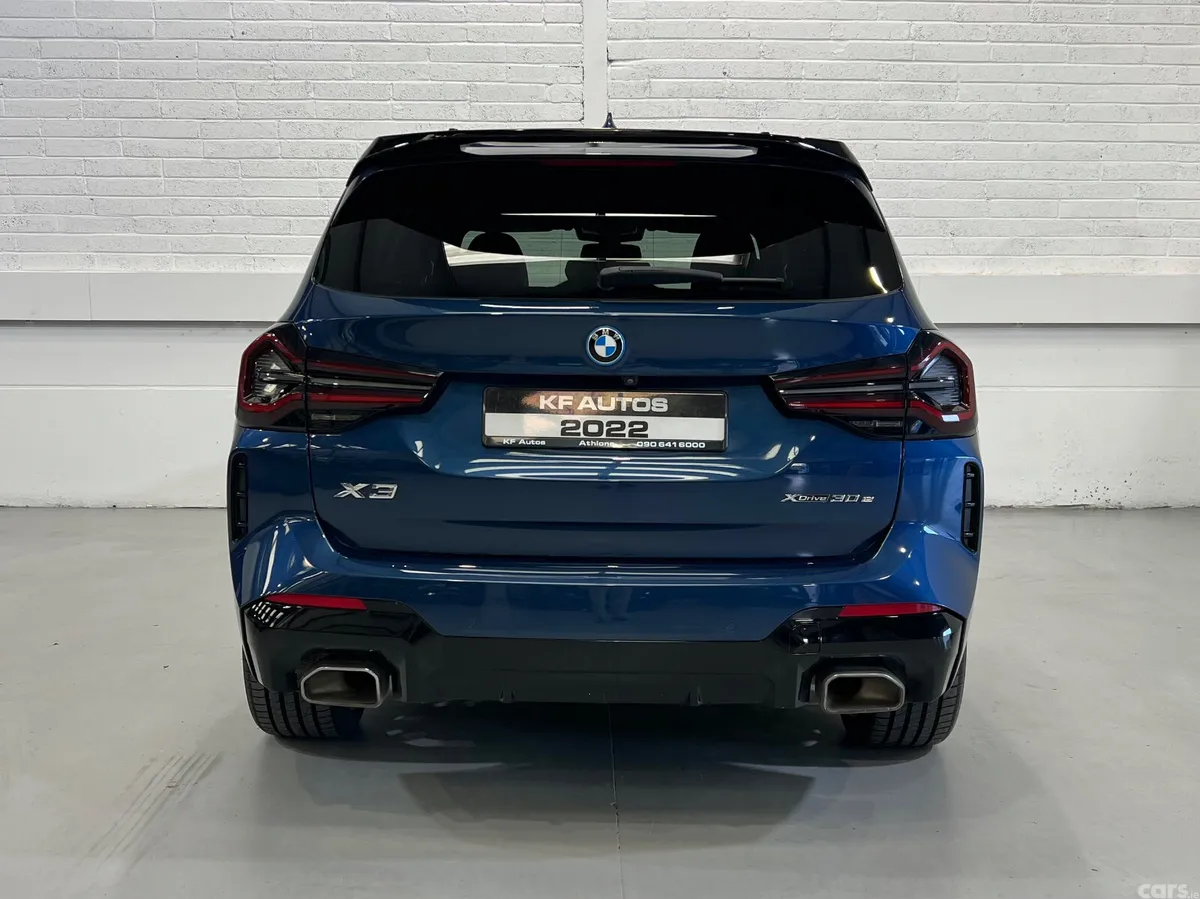 BMW X3 SUV, Petrol Plug-in Hybrid, 2022, Blue
