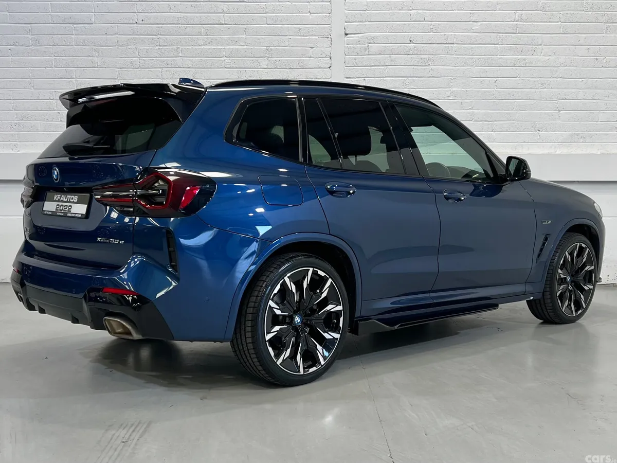BMW X3 SUV, Petrol Plug-in Hybrid, 2022, Blue