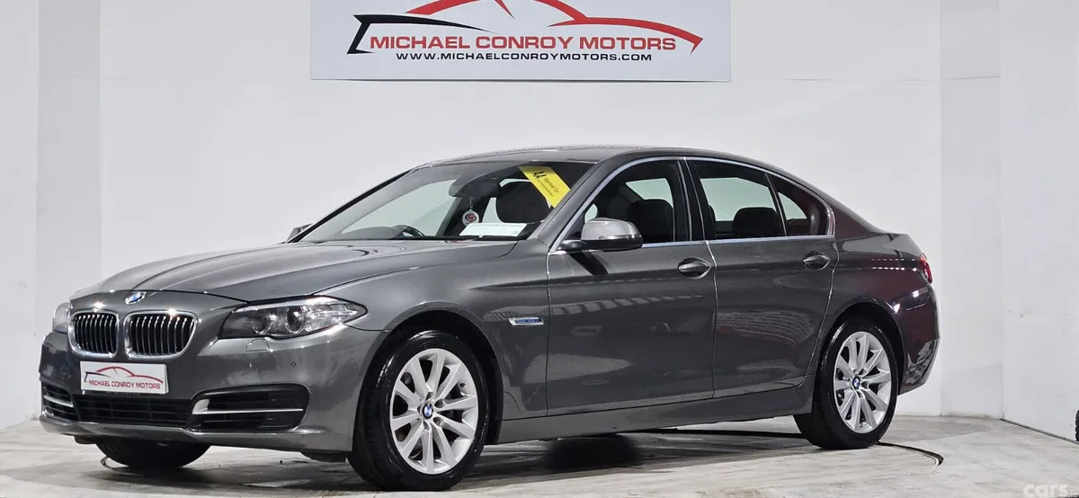 BMW 5-Series Saloon, Diesel, 2014, Grey
