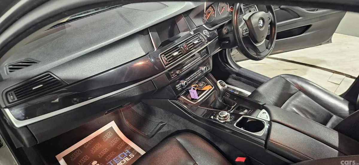 BMW 5-Series Saloon, Diesel, 2014, Grey