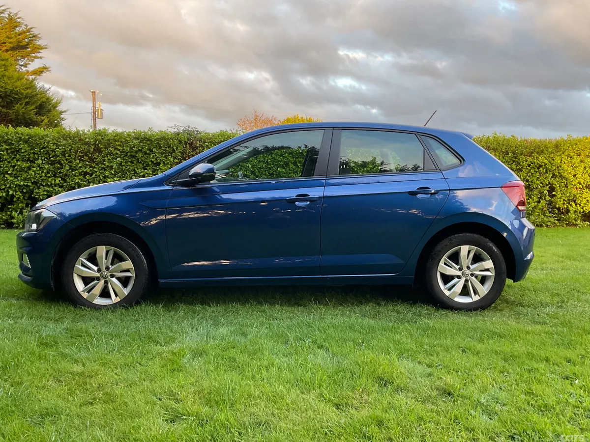 Volkswagen Polo Hatchback, Petrol, 2021, Blue