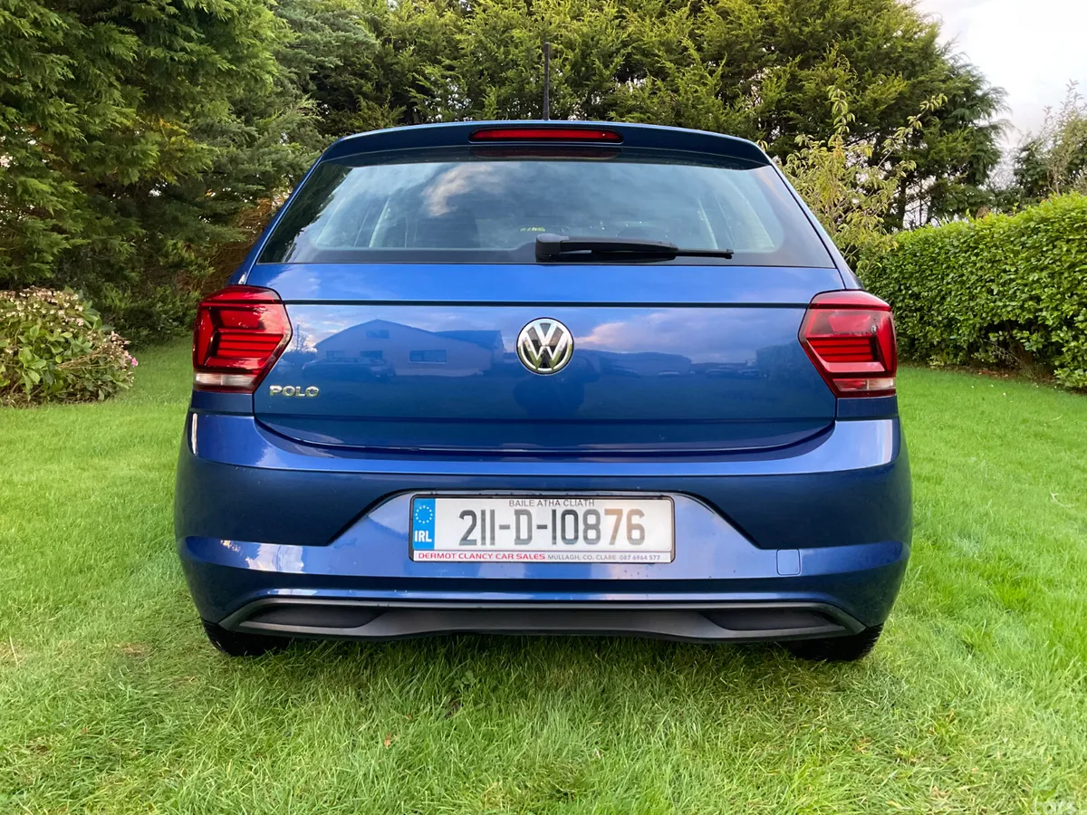 Volkswagen Polo Hatchback, Petrol, 2021, Blue