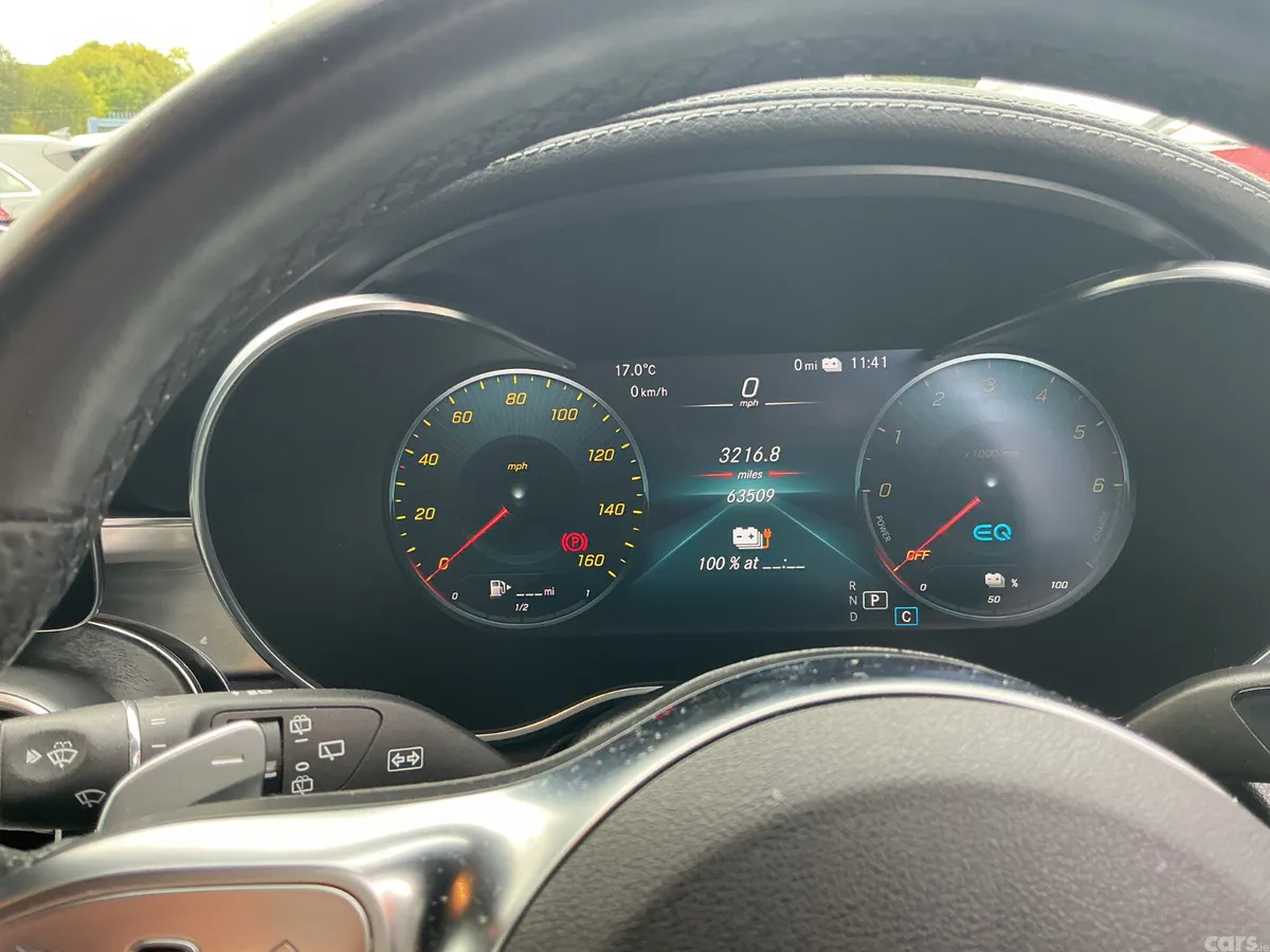 Mercedes-Benz GLC SUV, Diesel Hybrid, 2021, Black