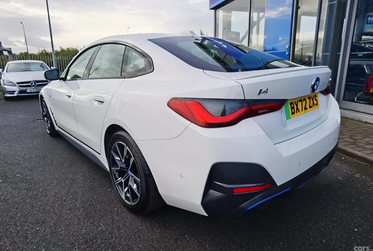 BMW i4 Coupe, Electric, 2022, White