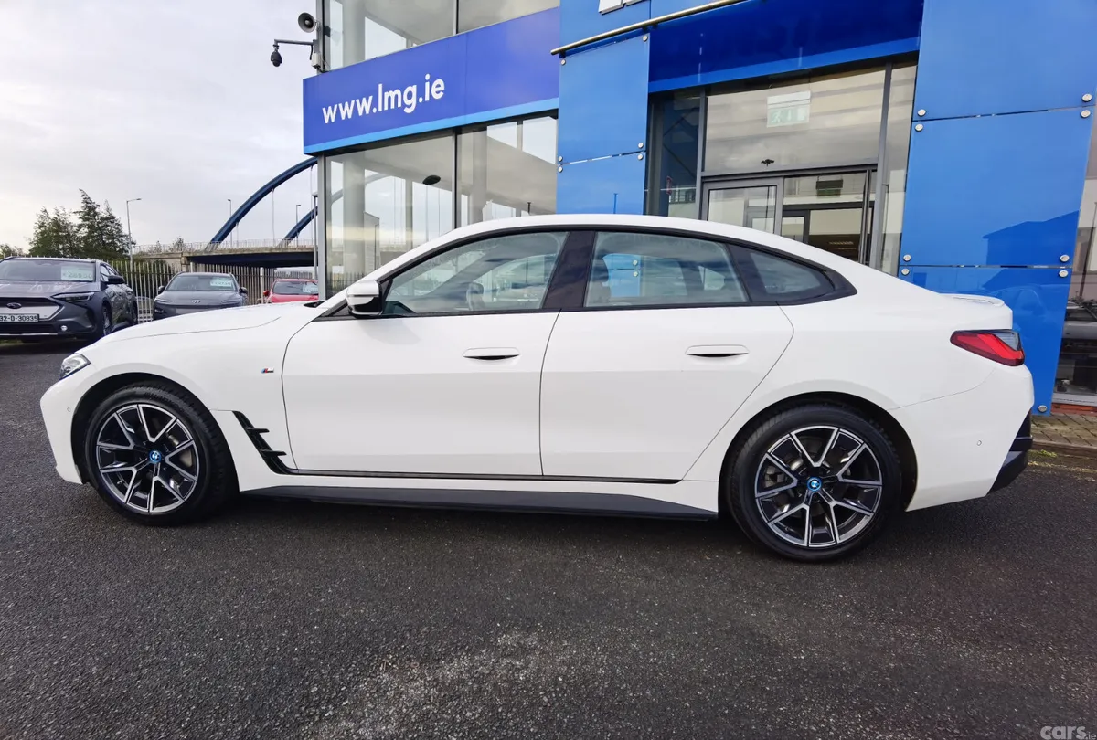 BMW i4 Coupe, Electric, 2022, White