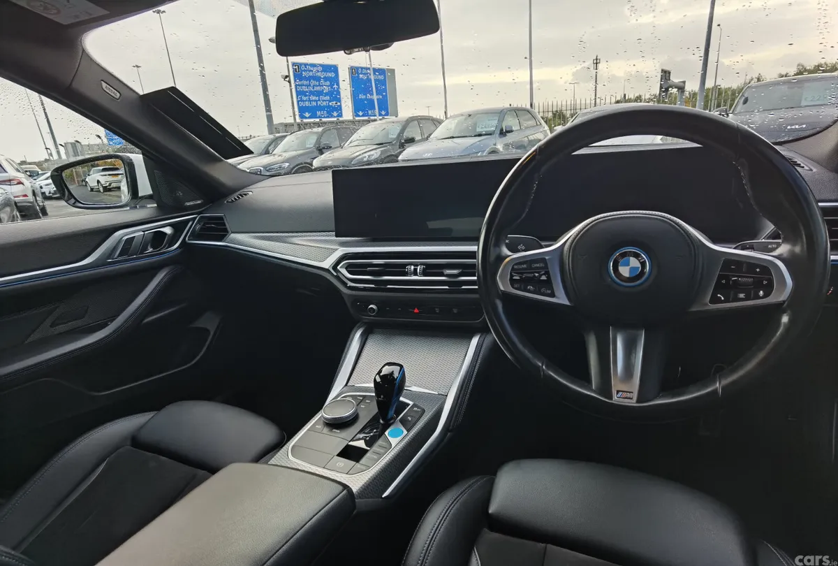 BMW i4 Coupe, Electric, 2022, White