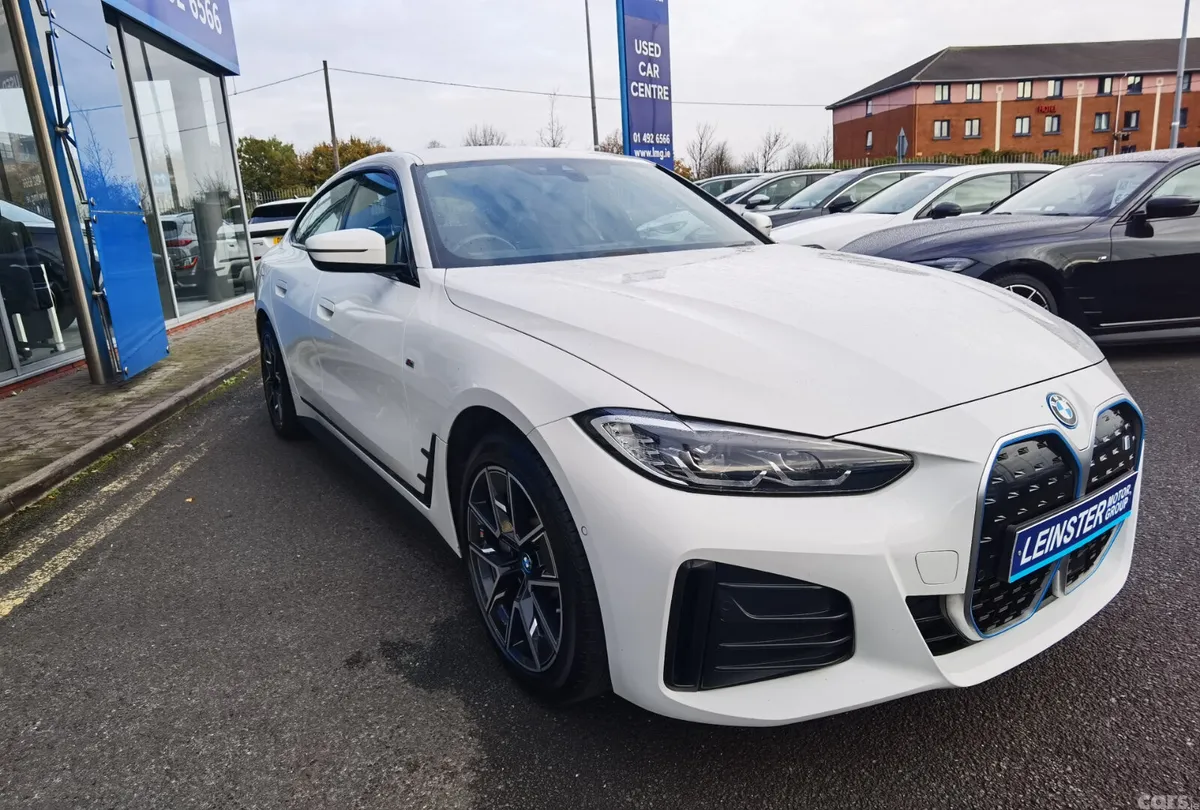 BMW i4 Coupe, Electric, 2022, White