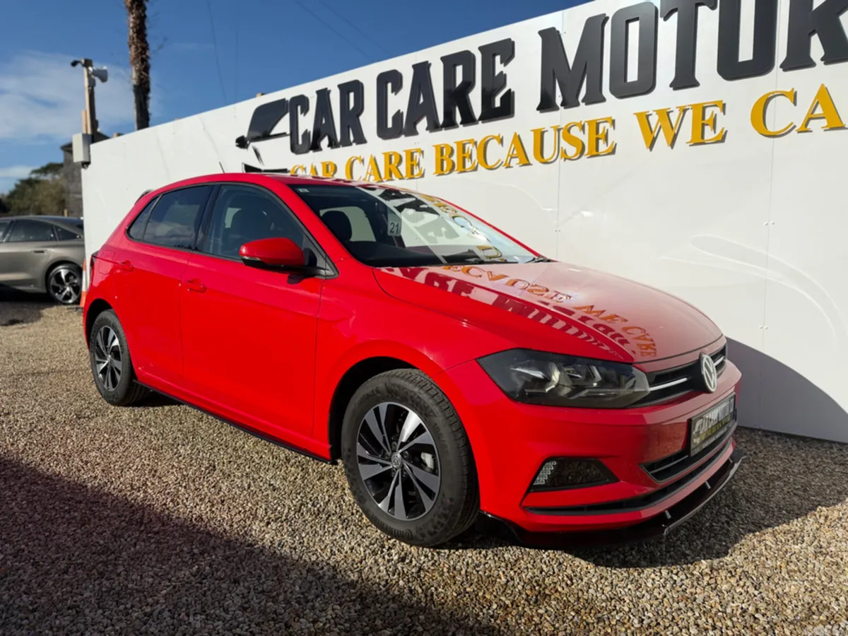 Volkswagen Polo Hatchback, Petrol, 2018, Red