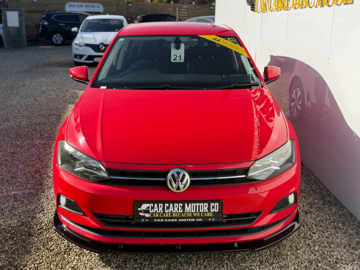 Volkswagen Polo Hatchback, Petrol, 2018, Red