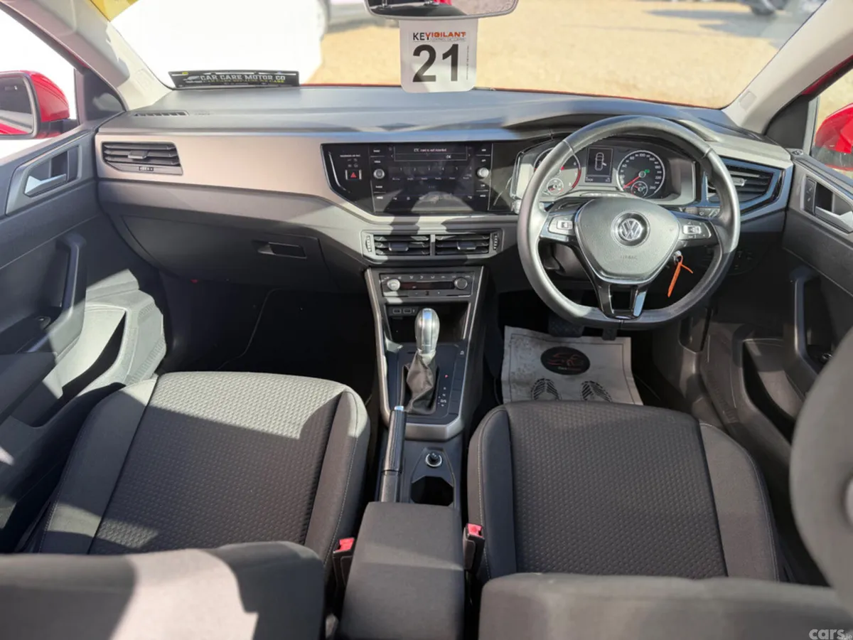 Volkswagen Polo Hatchback, Petrol, 2018, Red