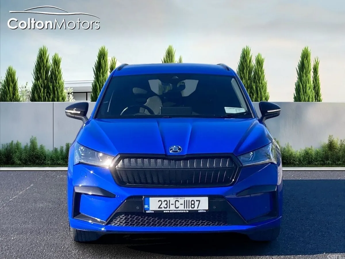 Skoda Enyaq Hatchback, Electric, 2023, Blue