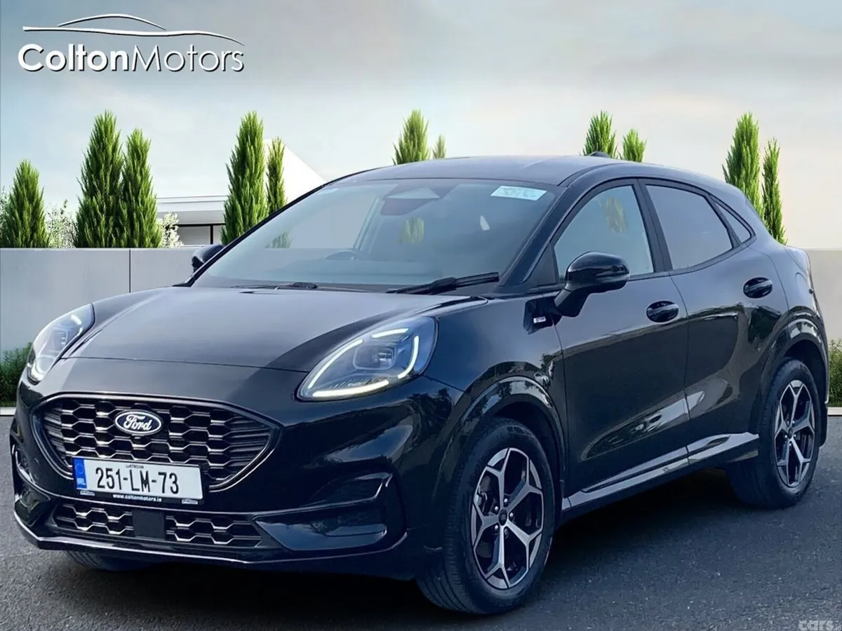 Ford Puma SUV, Petrol Hybrid, 2025, Black