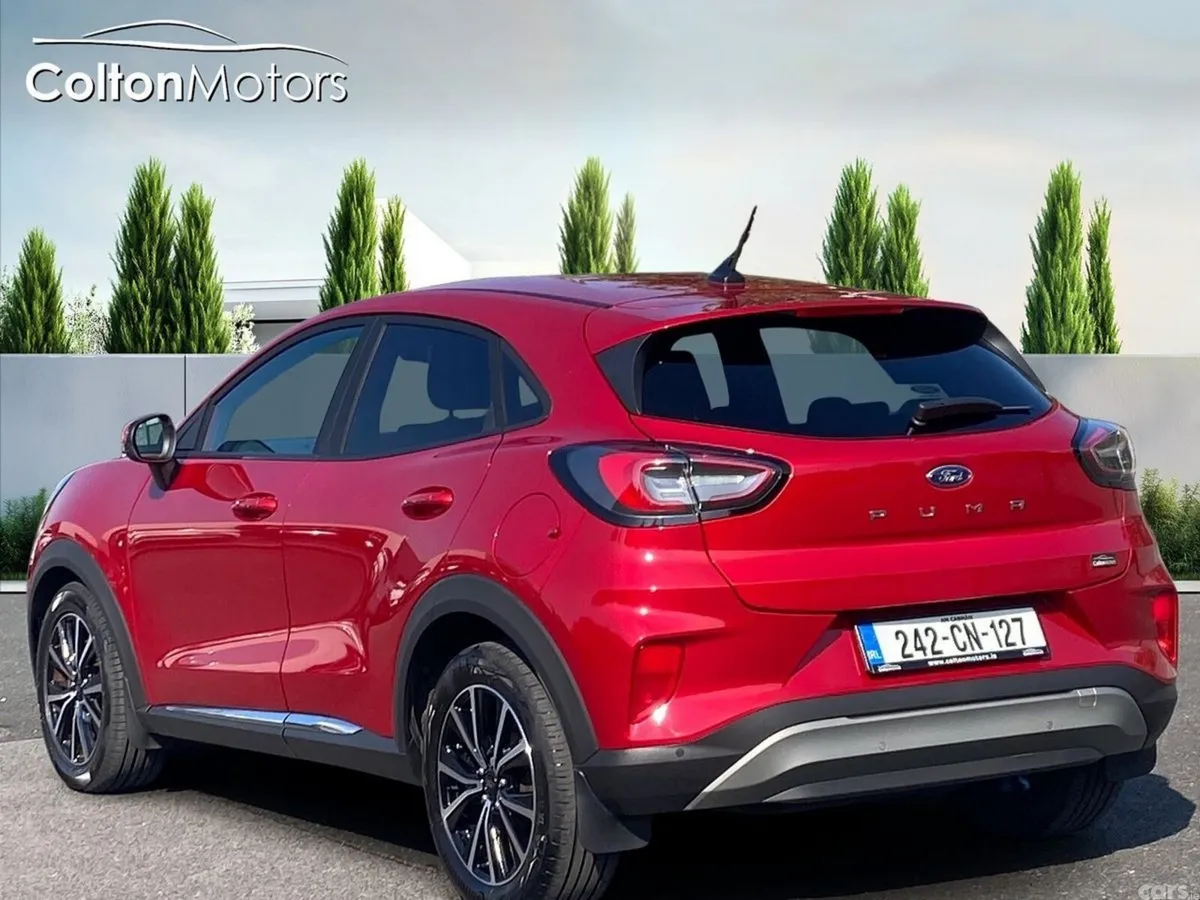 Ford Puma SUV, Petrol Hybrid, 2024, Red