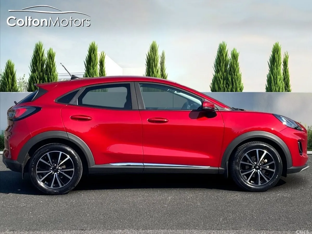 Ford Puma SUV, Petrol Hybrid, 2024, Red
