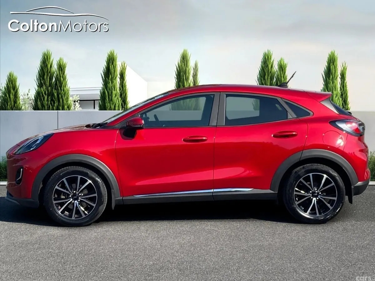 Ford Puma SUV, Petrol Hybrid, 2024, Red