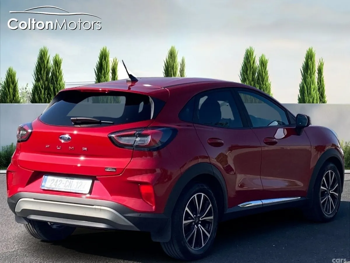 Ford Puma SUV, Petrol Hybrid, 2024, Red