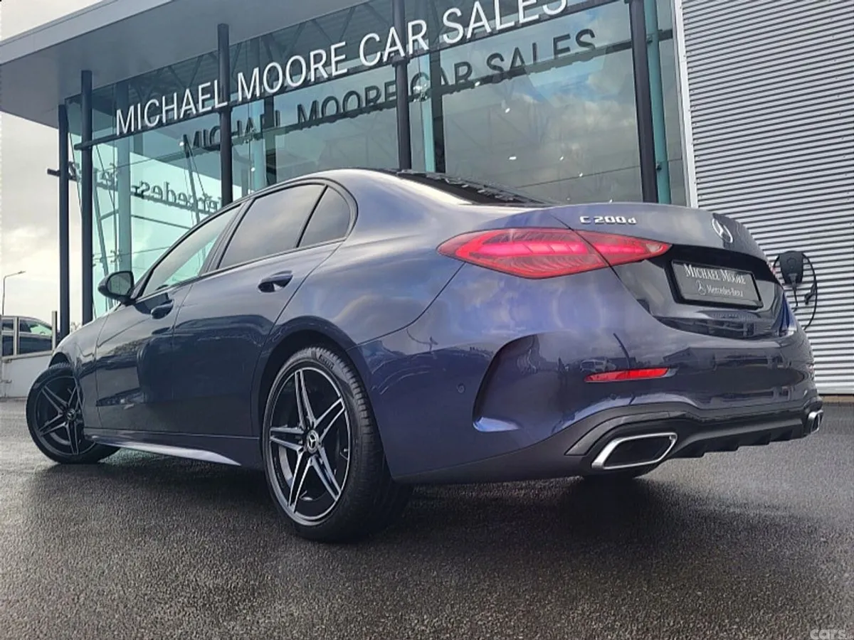Mercedes-Benz C-Class Saloon, Diesel Hybrid, 2027, Blue