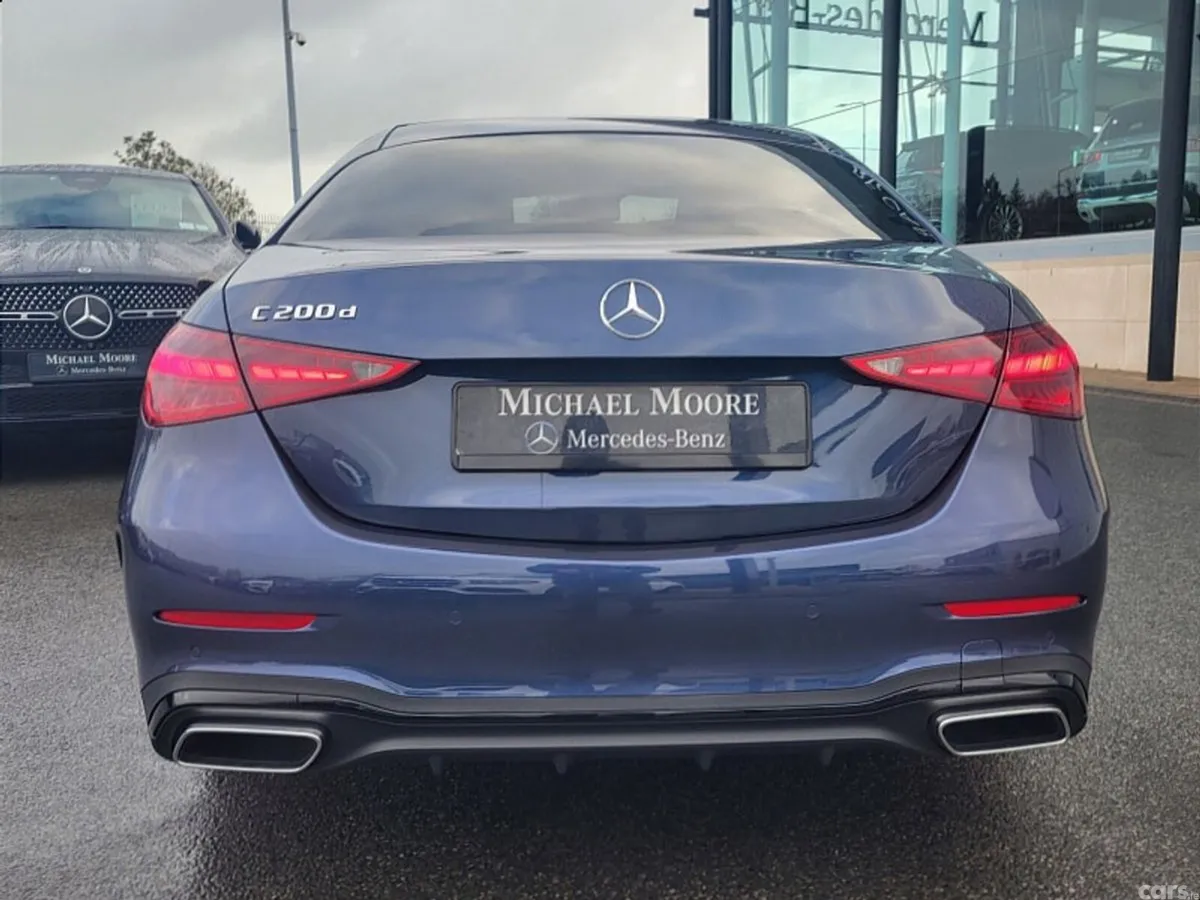 Mercedes-Benz C-Class Saloon, Diesel Hybrid, 2027, Blue