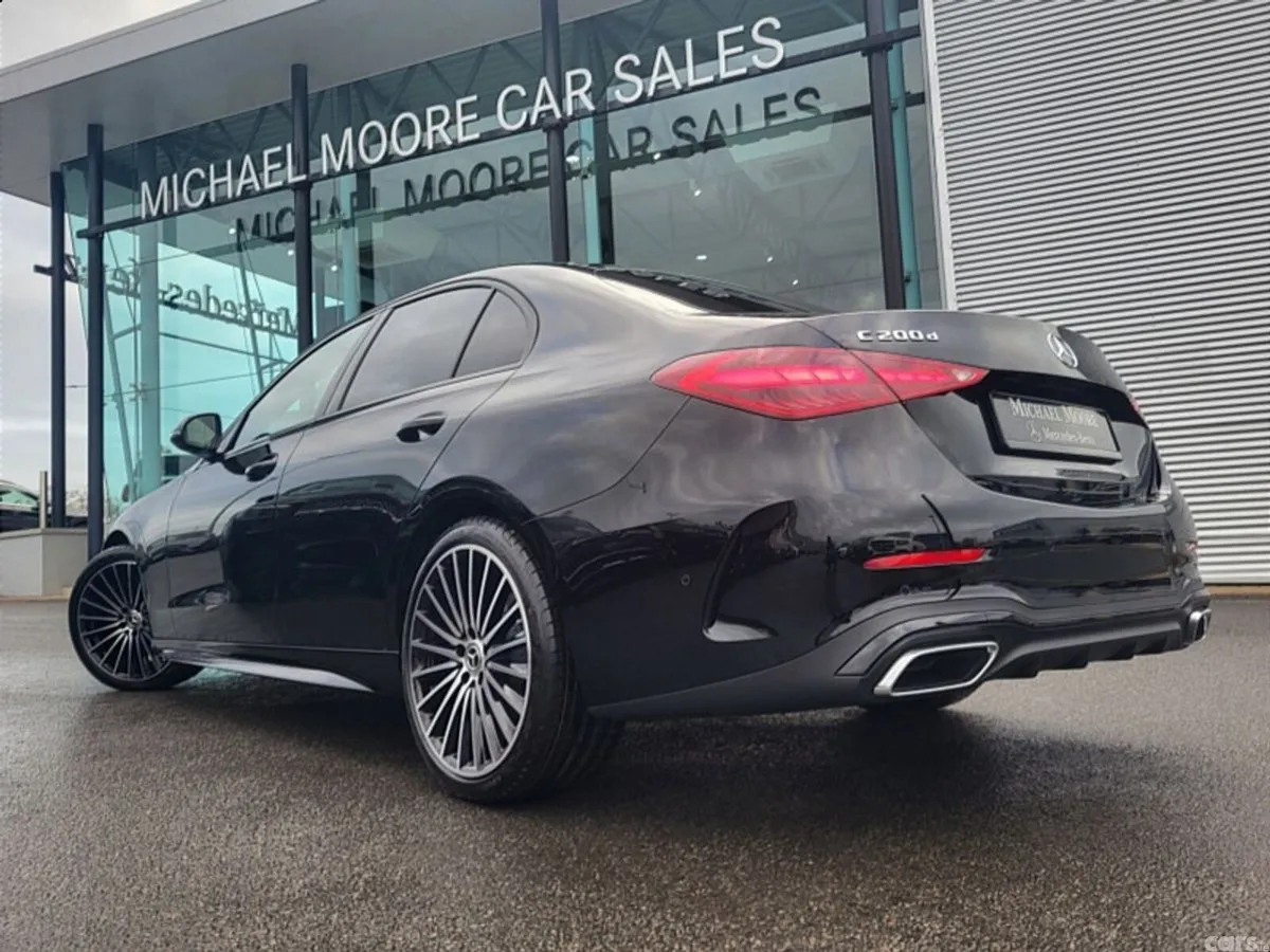 Mercedes-Benz C-Class Saloon, Diesel Hybrid, 2027, Black