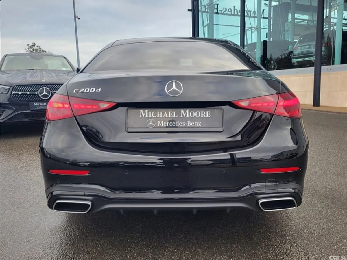 Mercedes-Benz C-Class Saloon, Diesel Hybrid, 2027, Black