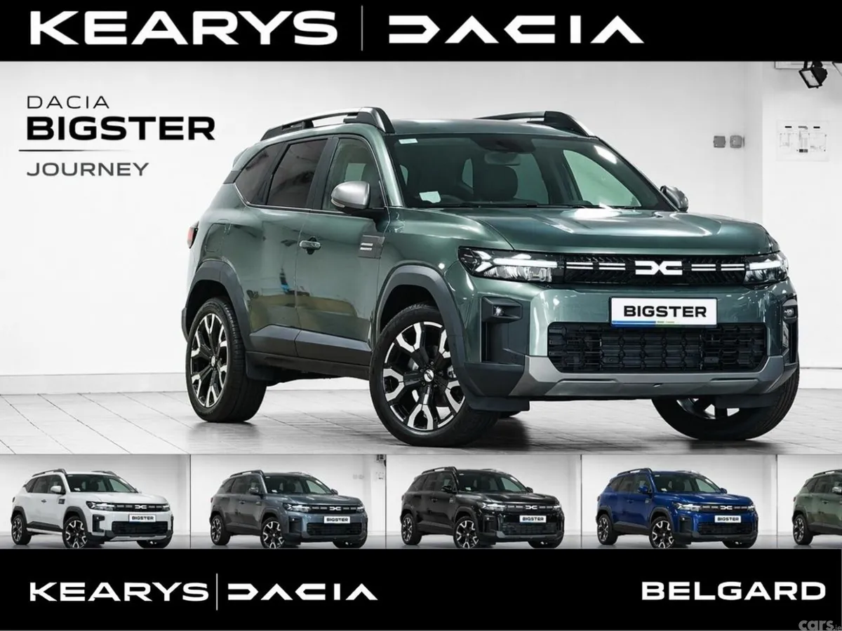 Dacia Bigster SUV, Petrol Hybrid, 2027, Green