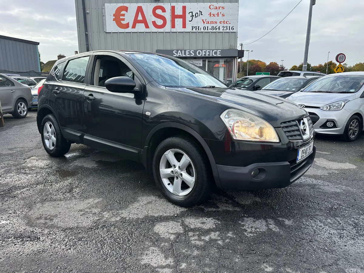 Nissan Qashqai Hatchback, Diesel, 2009, Black