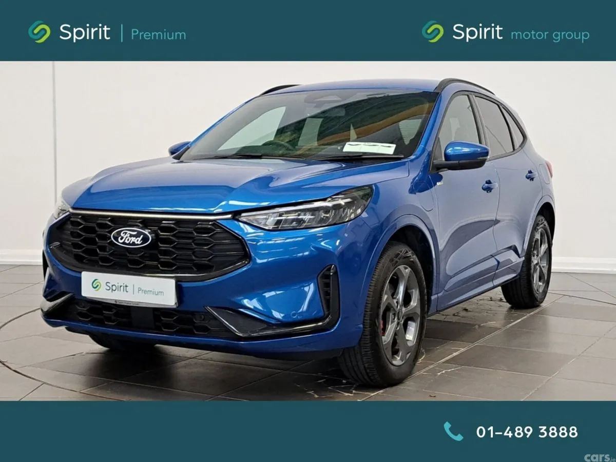 Ford Kuga SUV, Petrol Plug-in Hybrid, 2025, Blue