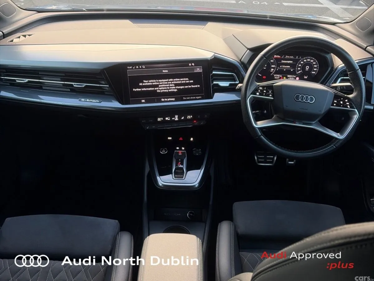 Audi Q4 e-tron SUV, Electric, 2024, Grey