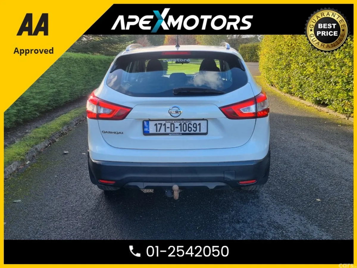 Nissan Qashqai SUV, Petrol, 2017, White