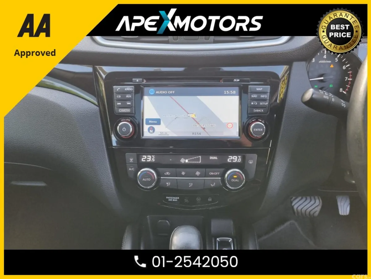 Nissan Qashqai SUV, Petrol, 2017, White