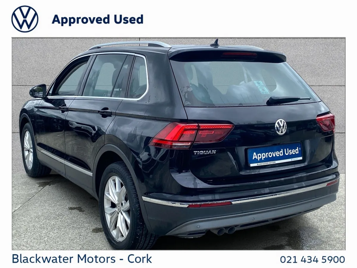 Volkswagen Tiguan Estate, Diesel, 2019, Black
